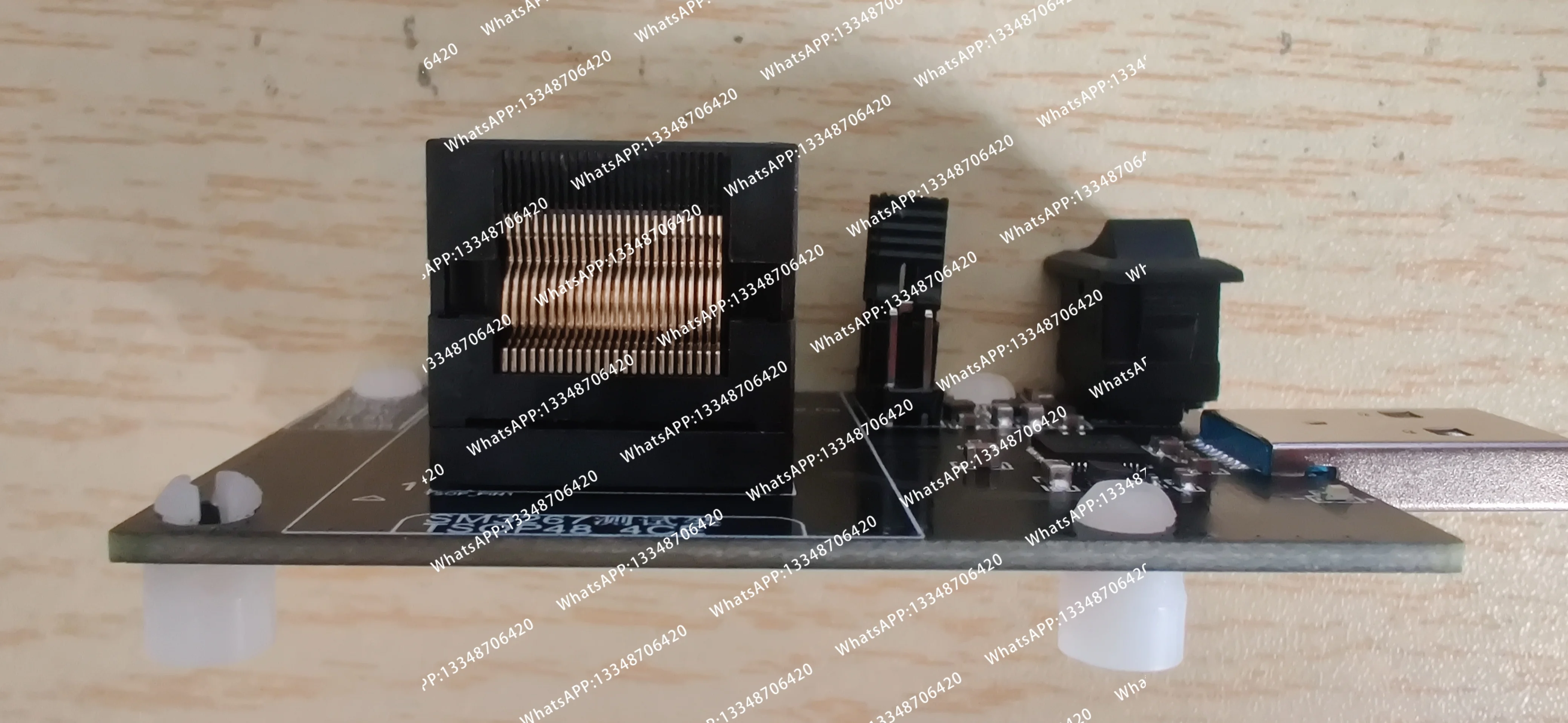 Фото Тестовая стойка SM3267 для TSOP48/BGA132/152, 4CE, для флеш-накопителей U Disk, пустая стойка для флеш-памяти №4
