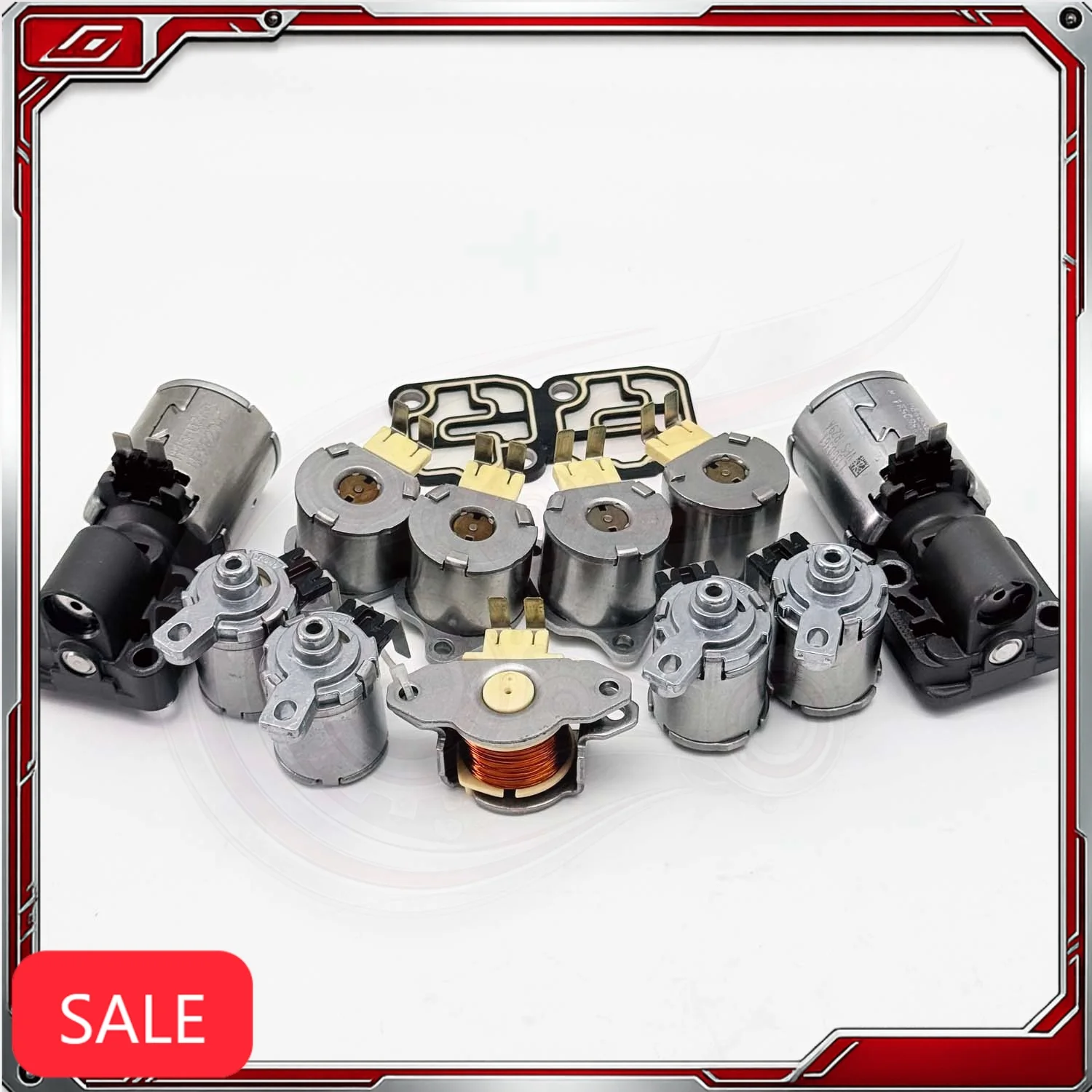 Комплект из 11 соленоидов 02E для 6-ступенчатой коробки передач DQ250 DSG, клапаны 02E325025AJ 02E321371E для A3, Q3, Seat, Touran, Golf, Passat (art.: 3920db9288018) - 3920db9288018