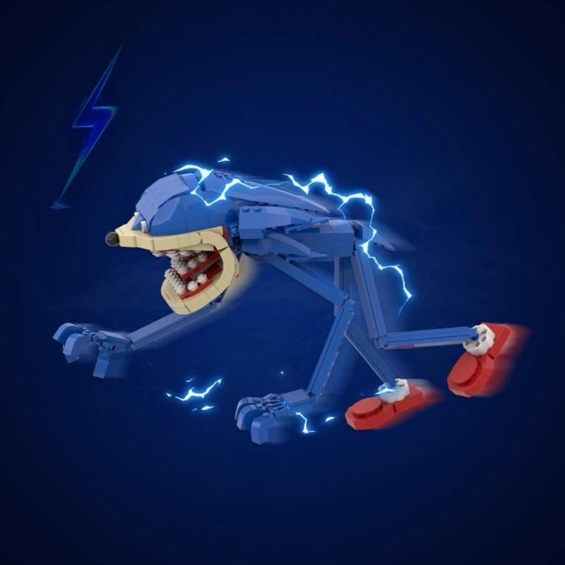 Moc мультфильм фильм строительные блоки игрушечные игры аниме фигурка звуковой