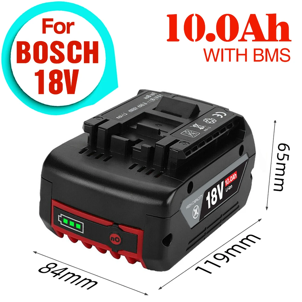Фото Литий-ионный аккумулятор для Bosch, 18 в, 10 Ач №3
