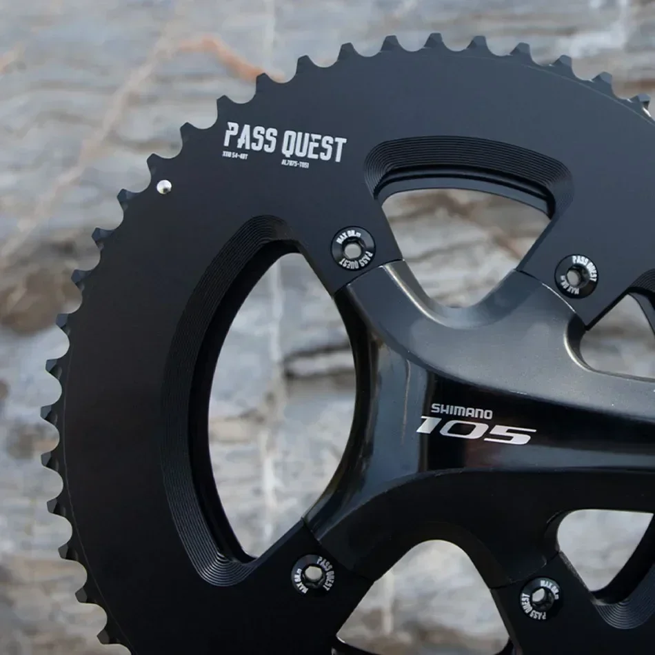 Двойная звезда PASS QUEST 110bcd для Shimano 105 5800 DURA-ACE 6800 54 40 53 39 50 34 56 42 52 36 48 35 46 33T