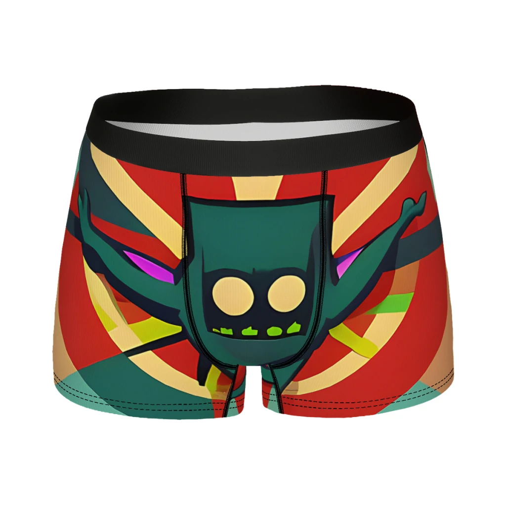 Цветные трусы Monster High Doll дышащие мужское нижнее белье шорты с принтом боксеры
