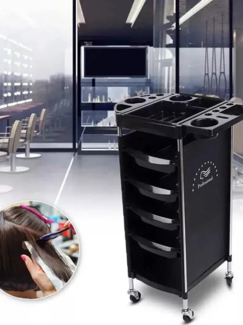 Парикмахерская многофункциональная Минималистичная салонная тележка для