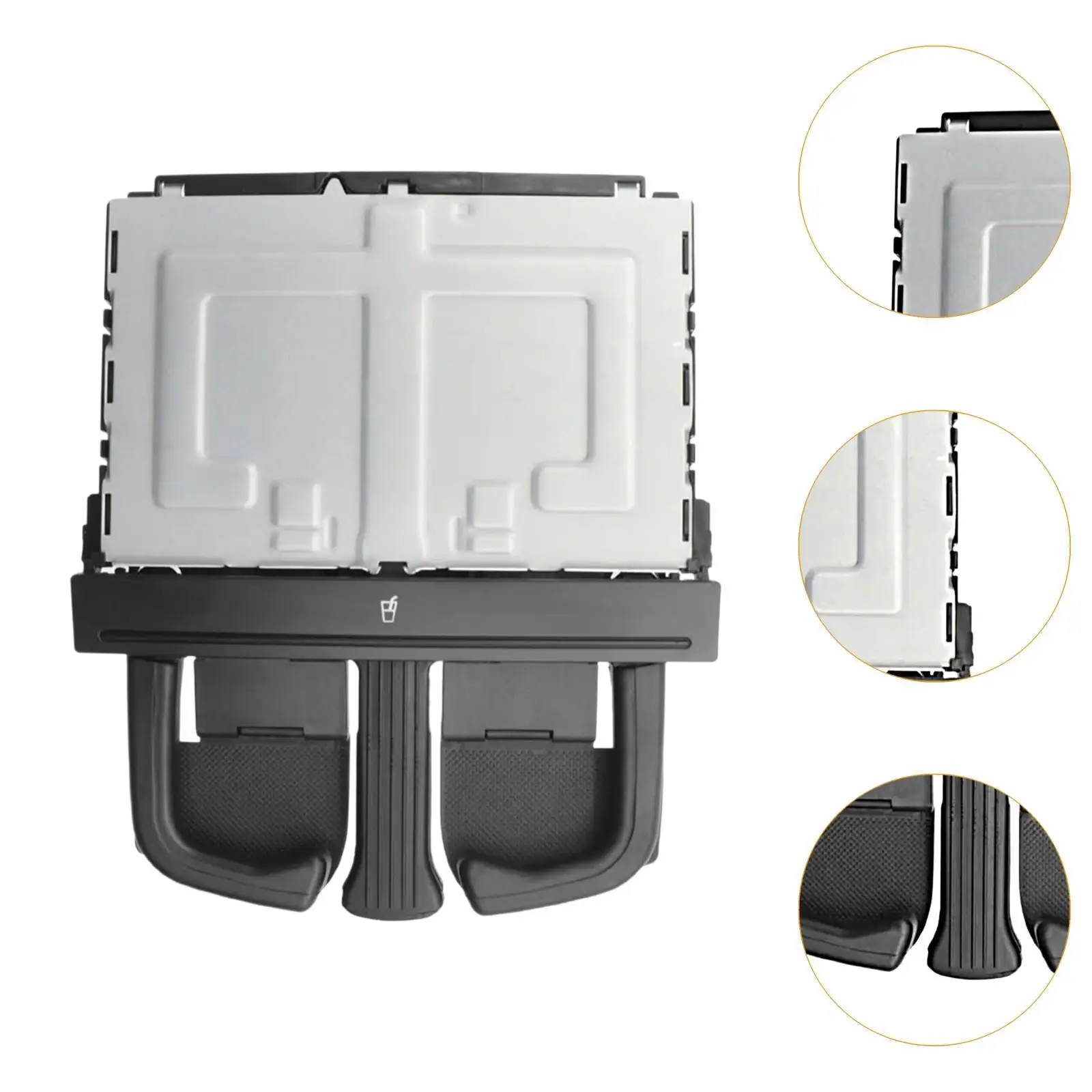 8П 0885995 Карманный органайзер B черный автоматический подстаканник для Audi Q5 2009-2013