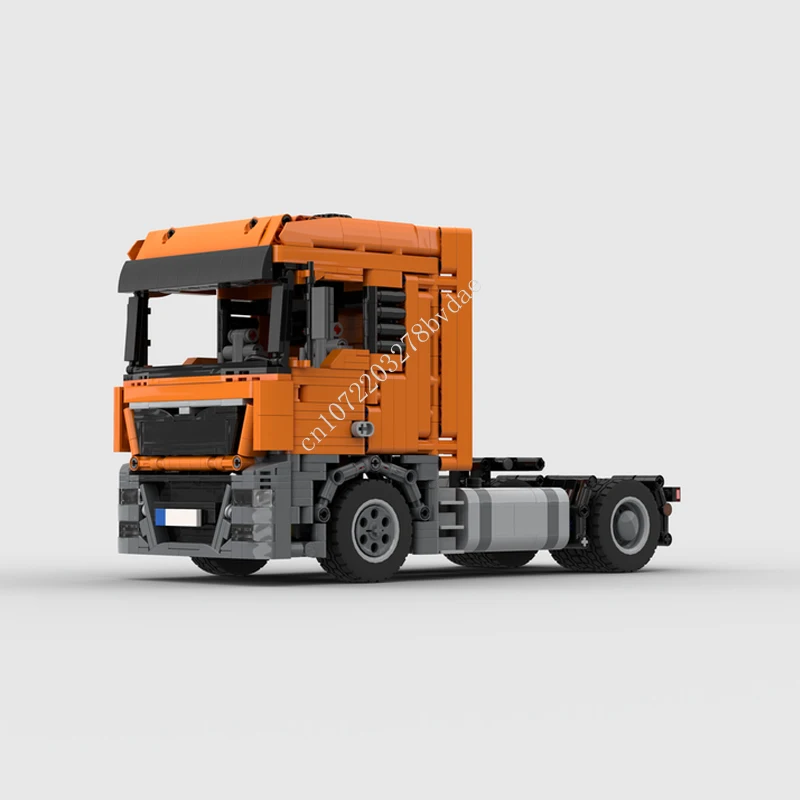 

1605PCS MOC City Transportation TGX Semi Truck Model Building Blocks Bricks DIY Education Creative Assembly Puzzle Toys Gifts