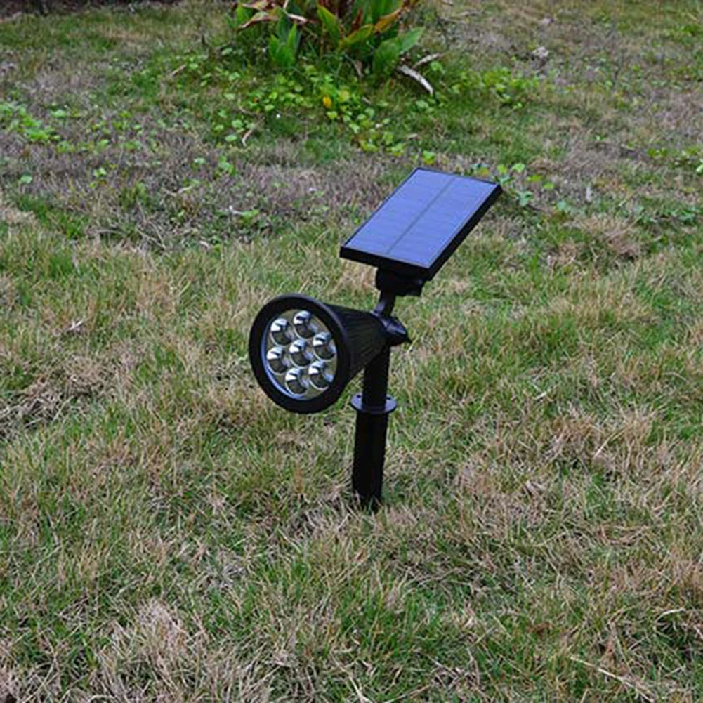 

7LED Solar LED Light Waterproof Villa Garden Yard Lawn Stake Lamp Landscape Lighting Garden Sunlight Decoration