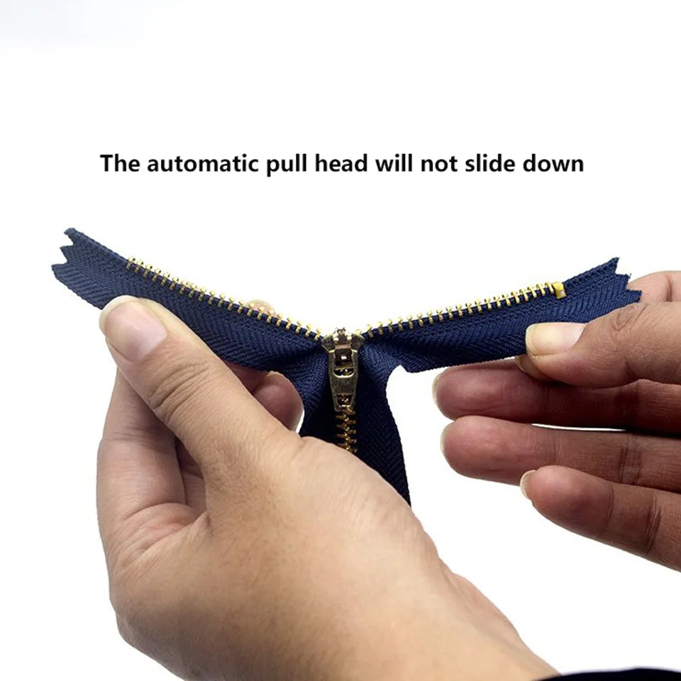 Anti Slip Jeans Access Control Handbag, Zipper Metal Copper Teeth Zipper Backpack Small Pocket Short Zipper Closed Zipper M912