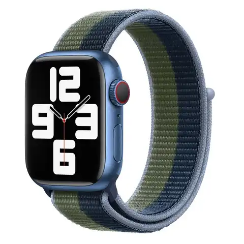 ремешок на apple watch Ремешок нейлоновый для Apple Watch Band 44 мм 45 мм 42 мм, браслет для наручных часов серии iWatch 6 5 3 SE 7, аксессуары 40 мм 38 мм 41 мм
