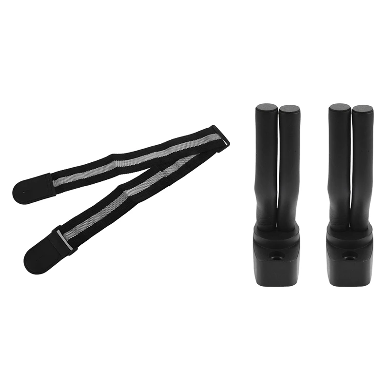 

Ремни для гитары, искусственные ремни, черный и серый цвета с подставкой для гитары, настенное крепление, 2 шт.