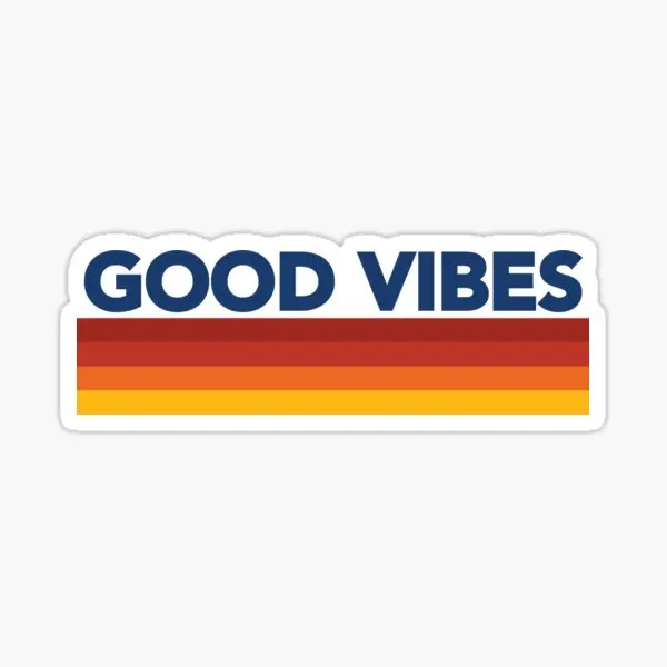 

Наклейки для детской бутылки с водой Good Vibes в стиле ретро, 1 шт., 5 шт.