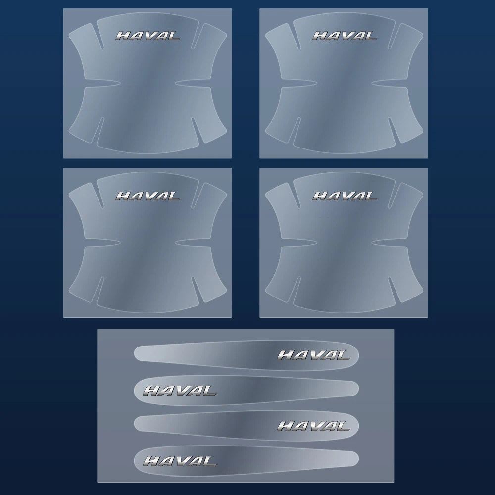 

Прозрачная защитная пленка для дверной ручки автомобиля, наклейки против царапин для Haval Dargo Jolion H9 H6S H2S F7 F7X H3 H5 H6 H7 H8