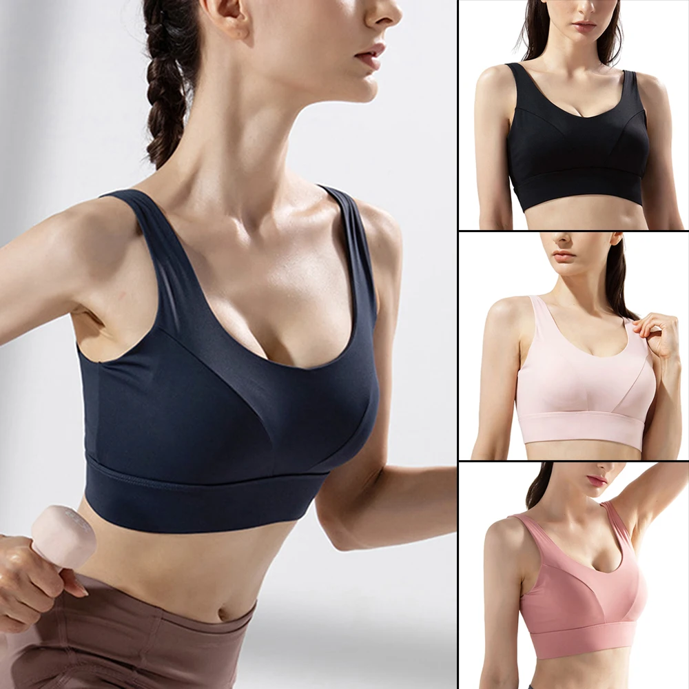 

Push Up Sports Bra for Woman Wheel-Free Padded Camisole Tank Tops Quick Dry for Training Workout Women's Sports Underwear ASD88