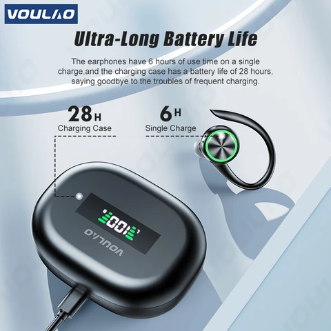 Спортивные Bluetooth-наушники с Hi-Fi-стереозвуком наушники бесповородные смартфоны наушники игровые для пк наушники бесповородные спортивные