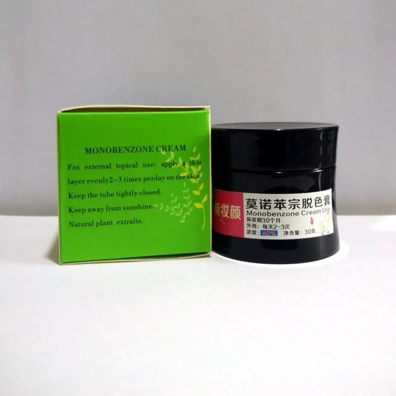 

30g 40%/30%/20% White Cream / Monobenzone Decolorizing Cream Brightens whitening All Over Armpit / Legs, Arms, Neck And Feet