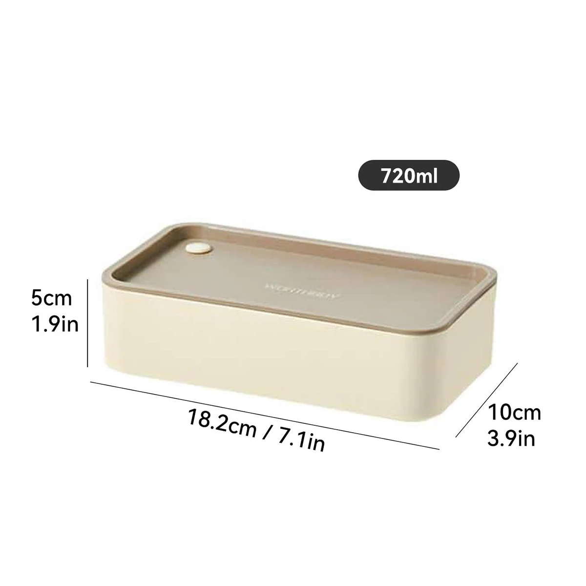 

Многоразовый Пластиковый Ланч-бокс WORTHBUY, Трансформируемый, Для Микроволновой Печи, Портативный, Герметичный, Большой Емкости