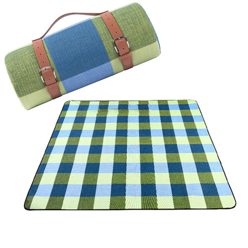 

2x2m Outdoor Picnic Blanket Camping Mat Portable Moistureproof Sleeping Pad for Camping Tent Travel Mat Waterproof Beach Blanket