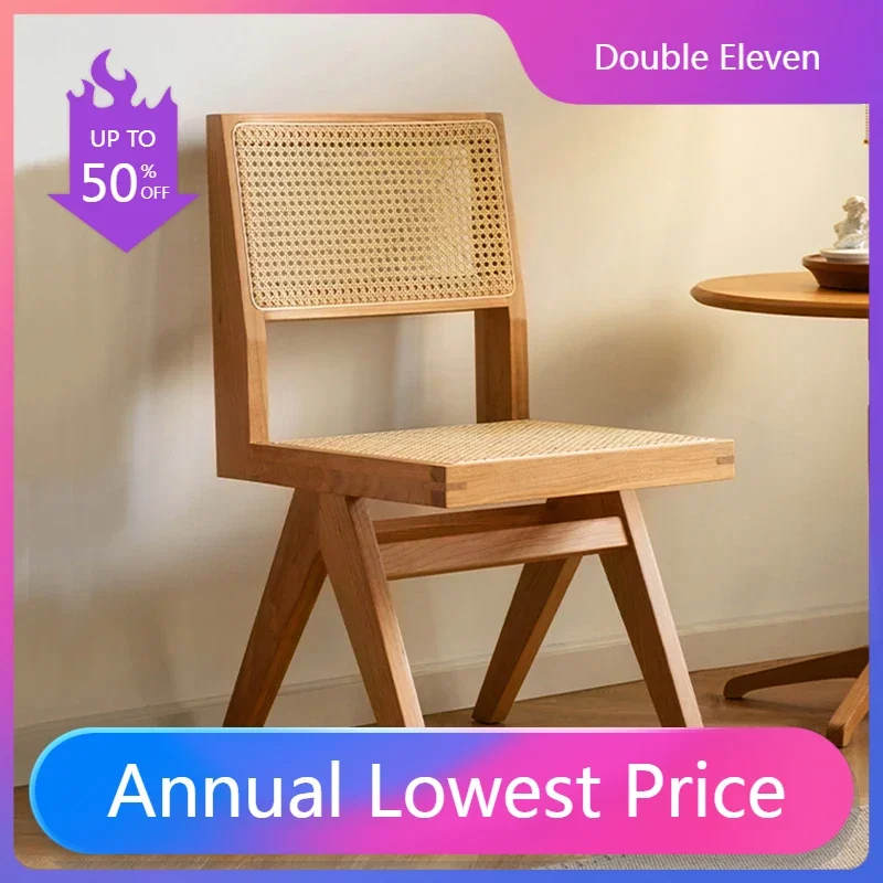 

Dinner Stools Dining Chairs Balcony Floor Vanity Kitchen Accent Salon Mobile Office Dining Chairs Wood Cadeira Home Furniture