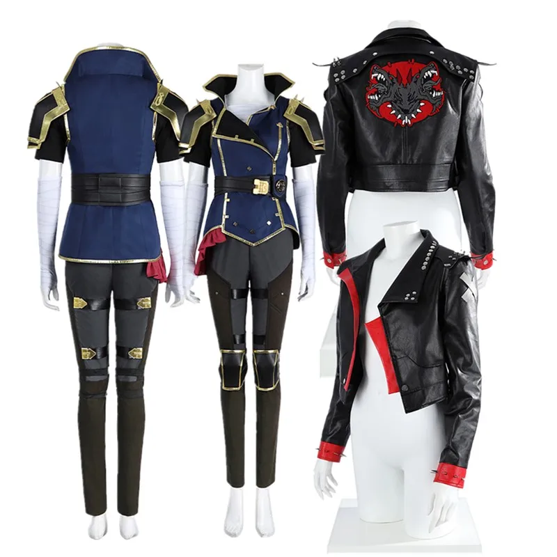 Vi Косплей Arcane 2 LoL The Piltover Ролевая игра Костюм исследователя Взрослых женщин