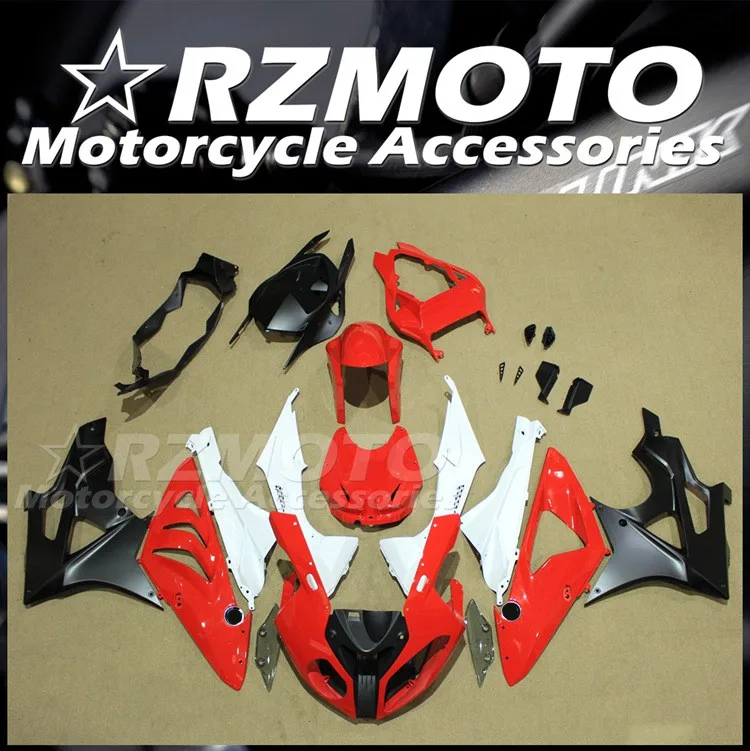 

4Gifts New ABS Fairings Kit Fit for BMW S1000RR 2009 2010 2011 2012 2013 2014 09 10 11 12 13 14 HP4 Bodywork set Red White