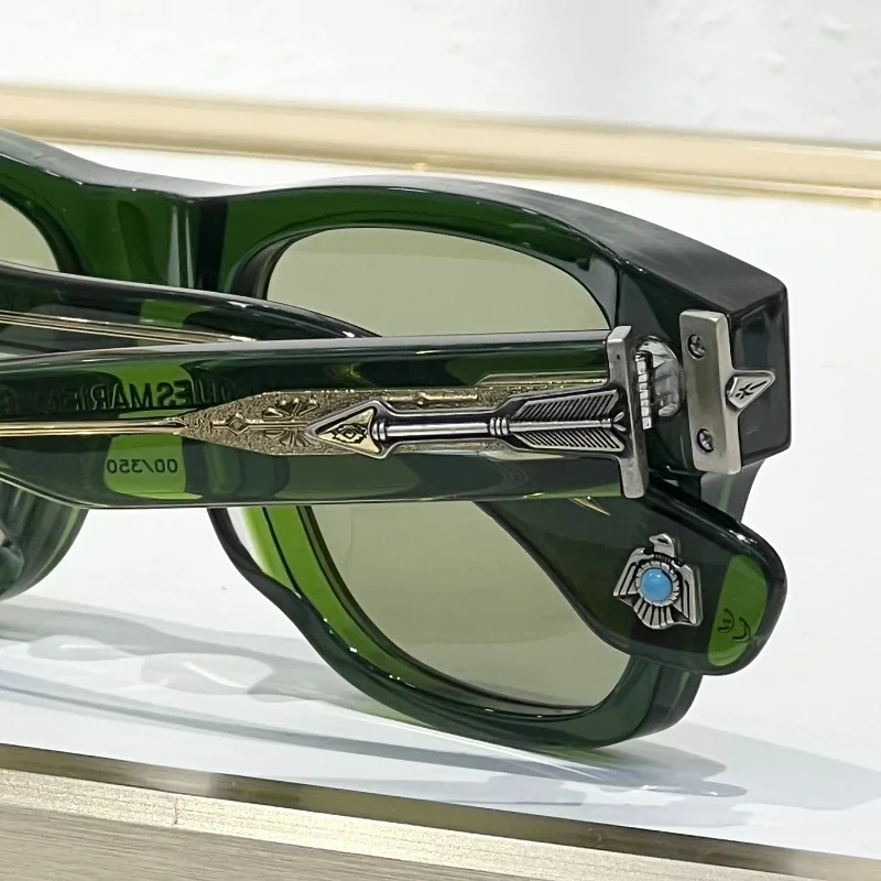 Толстые ацетатные солнцезащитные очки для мужчин и женщин высокое качество