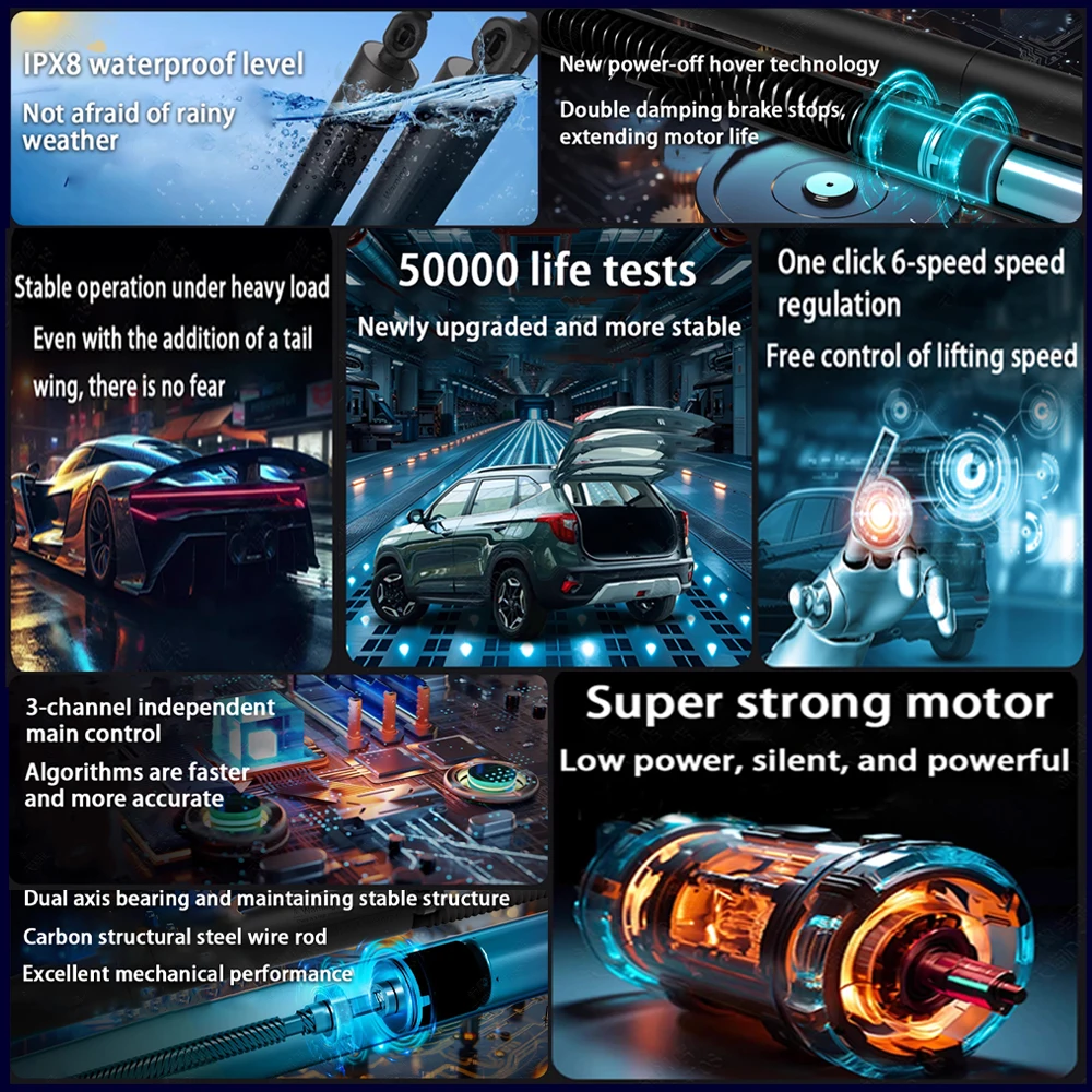 Фото Интеллектуальная система электропривода багажника для Ford Focus 4 Mk4 Zetec Estate Hatchback Sedan C519 2018-2025: Комплект автоматического интеллектуального управления №4
