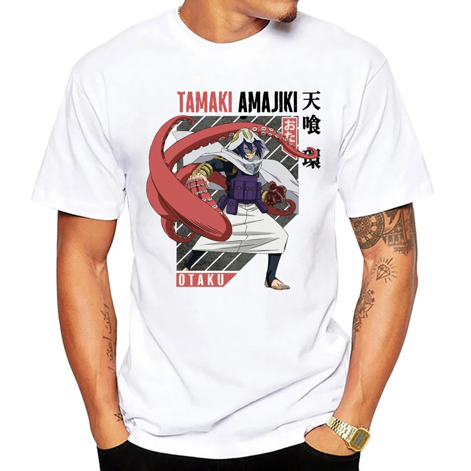 

Футболка в стиле аниме «Харадзюку», смешная мультяшная уличная одежда в стиле хип-хоп для мультяшных персонажей моя геройская академия, лет...