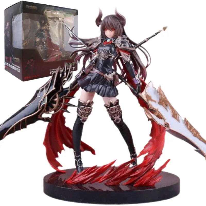 

24cm Rage Of Bahamut Anime Figure Forte Dark Dragoon Action Figure Knight Deardragoon Forte The Devoted Kotobukiya Doll Figurine