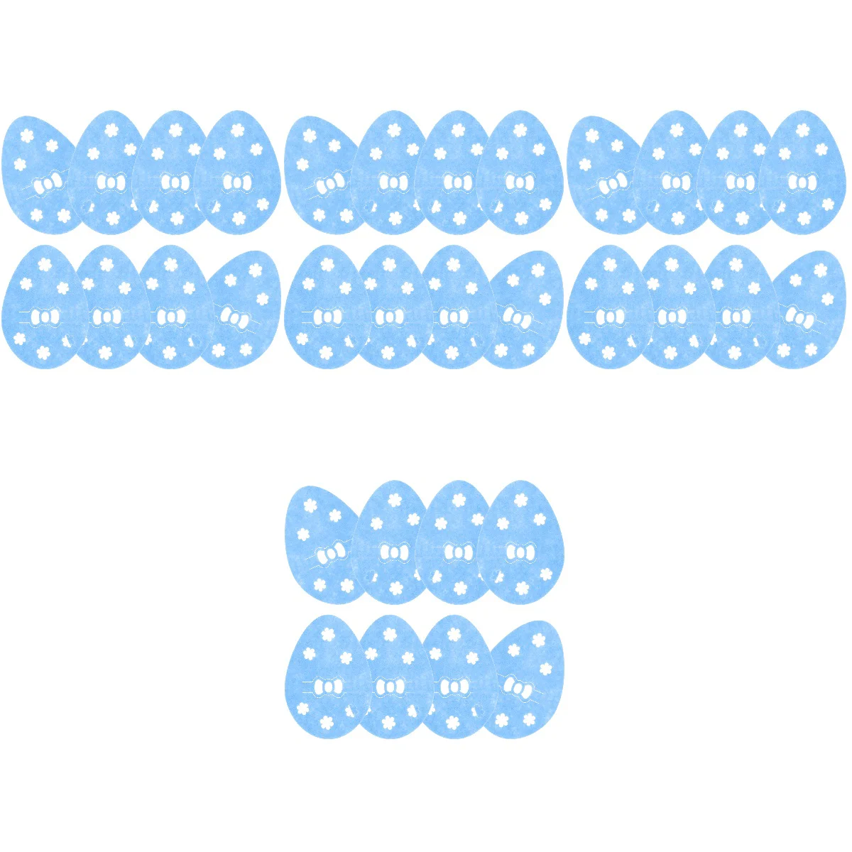 

32 pcs Utensil Holder Cutlery Holder Cutlery Holders Cutlery Easter Table Decoration Easter Cutlery Holder Silverware Holder