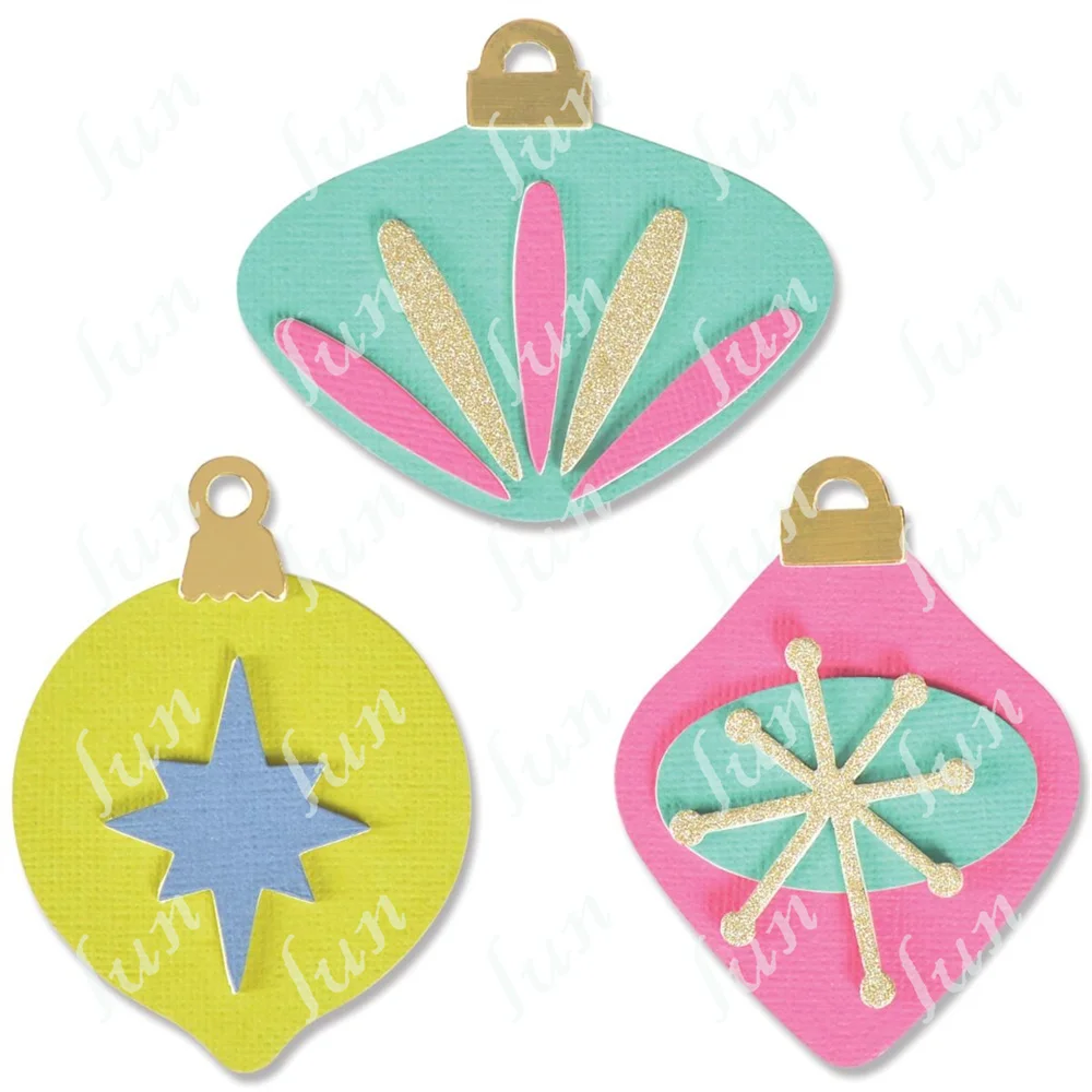 

2022 New Metal Cutting Dies Quirky Baubles Diy Scrapbooking Photo Album Decorative Embossing Paper Card Crafts Die Cuts Molds