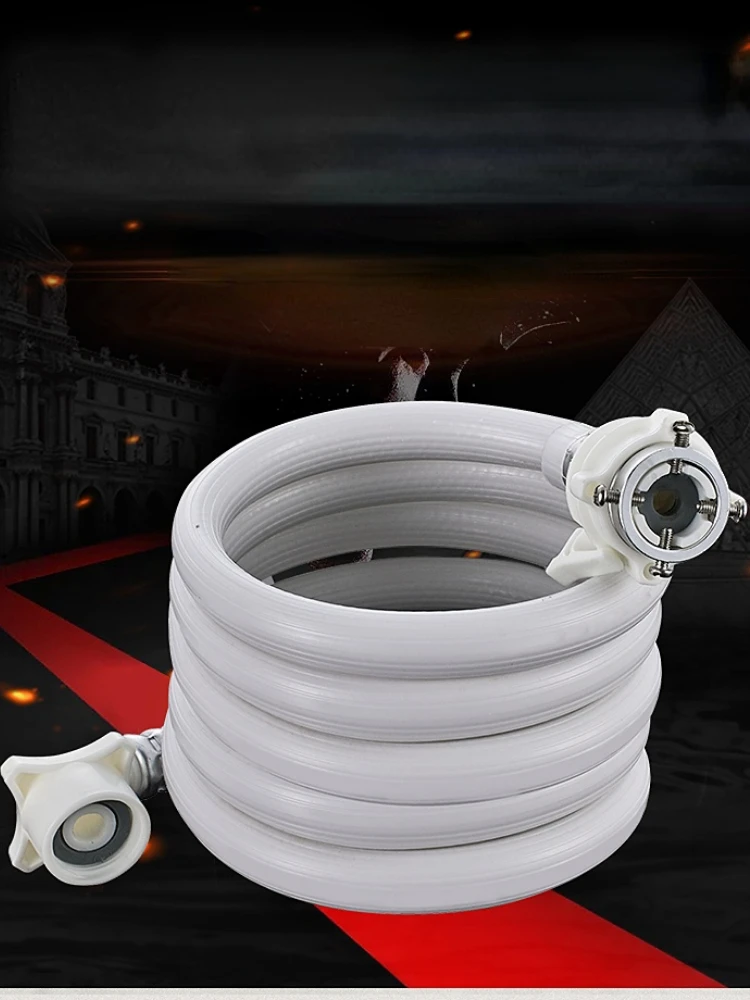 Universal Automatic Washing Machine Inlet Pipe Lengthened Extension Supply Pipe Water Injection Hose Connector Accessories