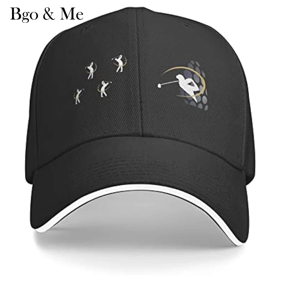 

ZBDSKLEX Golfer Baseball Cap Golf Lovers Hats Golfing Dad Hat for Men & Women