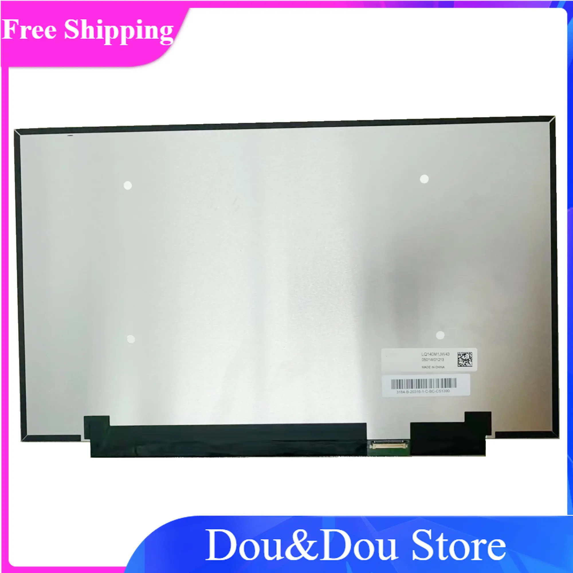 

LQ140M1JW43 1920x1080 EDP 30pins IPS 60Hz 14.0 inch Non-touch Laptop Display Panel FHD LCD Screen