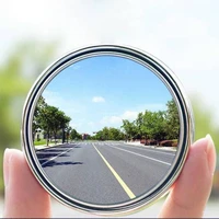 2pcs car rearview mirror 360 degree hd blind spot mirror adjustable car dead angle blindspot mirror convex mirror car accessor