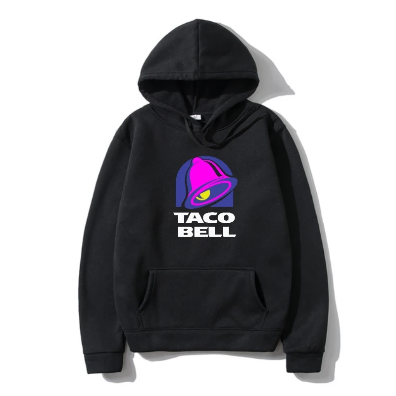 Новинка, верхняя одежда с логотипом пищи Taco Bell, Мужская толстовка, осенняя Толстовка S -3XL