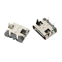 100 1000pcs micro usb type c jack 3 1 type c 6pin 2pin 2p female connector for mobile phone charging port charging socket