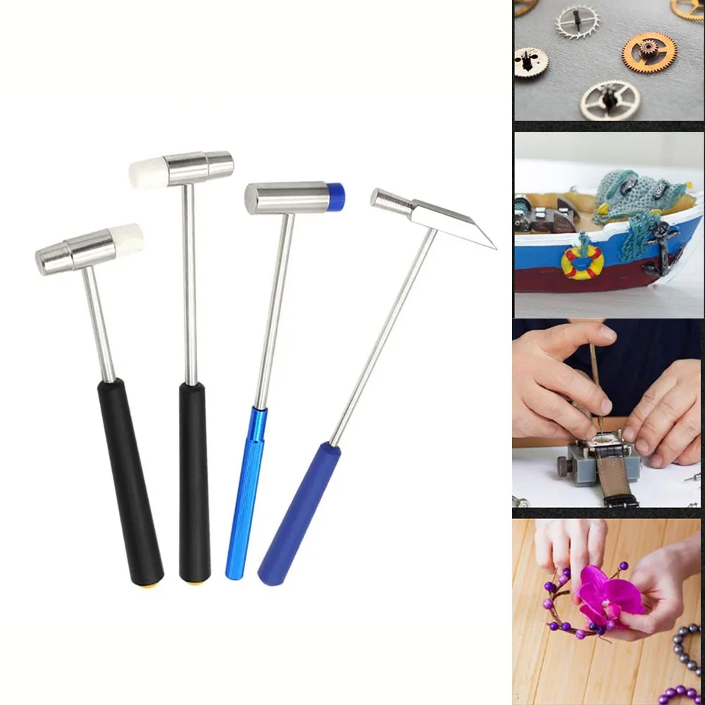1 шт. маленький молоток DIY инструмент для ремонта металлический резиновый с
