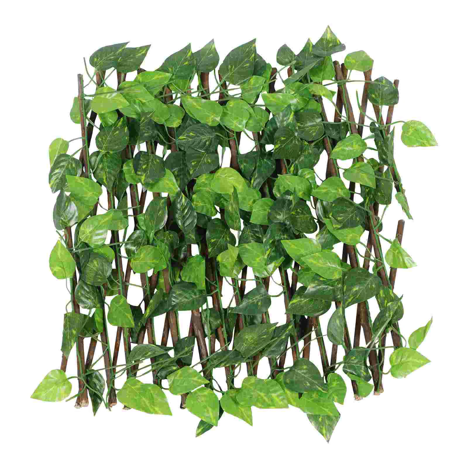 

Green Fence Garden Decoration Outdoor Decor Panel Balcony Fence Plastic Garden Fence Decor Wedding Decoration