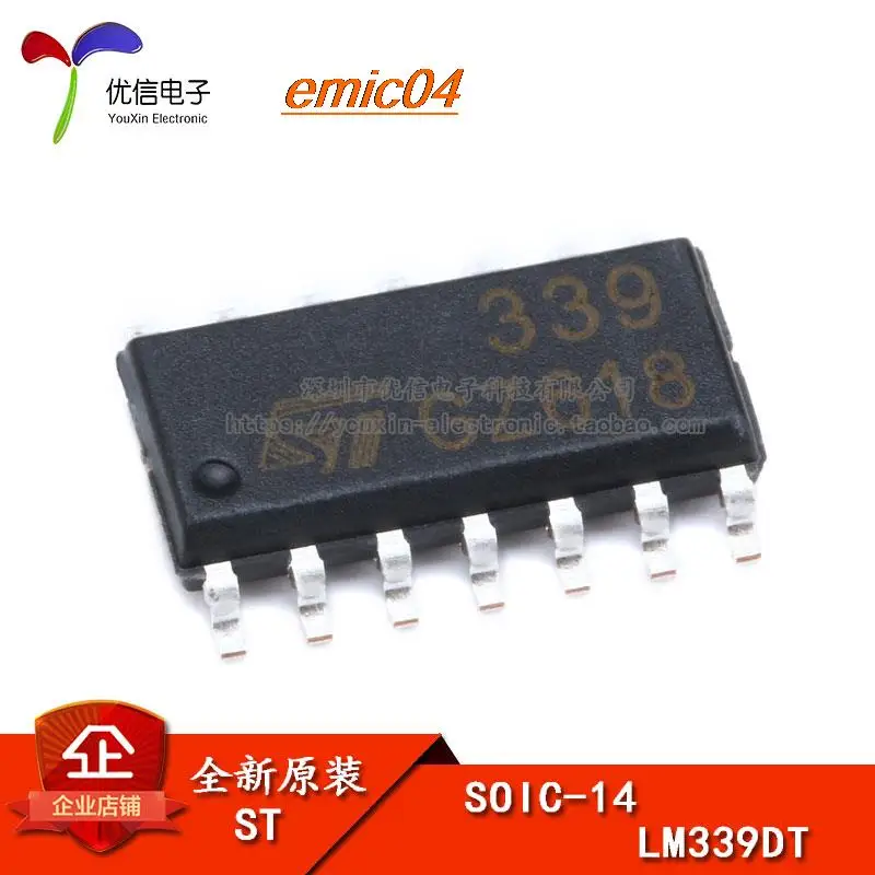 

10 шт., оригинальные модели LM339DT
