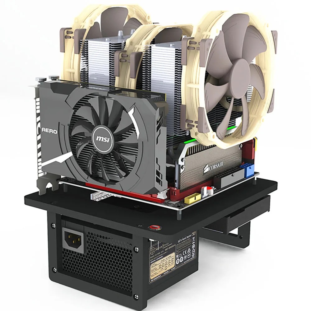 Мини-компьютер ITX скамейка для тестирования на открытом воздухе воздушное