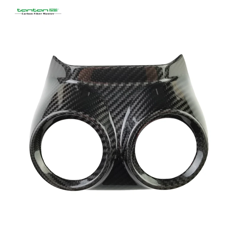 

Carbon Fiber Car Interior Accessories Rear Seat Air Outlet Vent Exhaust Hood Trim For Alfa Romeo Stelvio Sticker