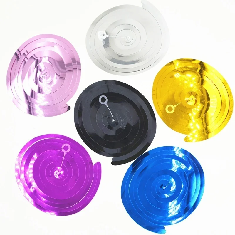 6pcs Party Spiral PVC Pendants Hanging Garland Arranged Kids Birthday Baby Shower Wedding Anniversary Decorative Ornaments |