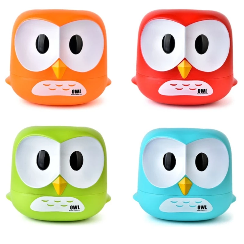 

Cartoon Owl Tissue Box Restaurant Paper Towel Tube Plastic Decorative Ornaments