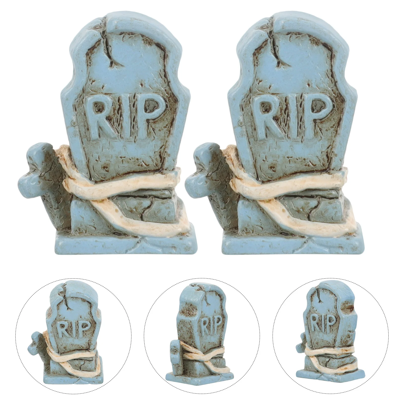 

Halloween Tombstone Tombstones Decorations Props Graveyard Cemetery Resin Ghost
