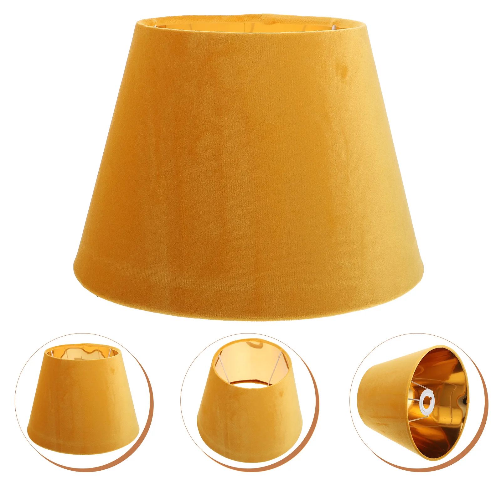 

Lamp Shade Decorative Cover Lamps Table Household Accessory Fabric Simple Cloth Lampshade Bedside Screen