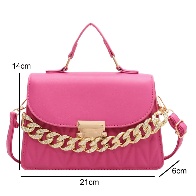2023 New Designer Female Shoulder Bags Fashion Chain Crossbody Bags for Women Luxury Brand Ladies Handbags and Purses