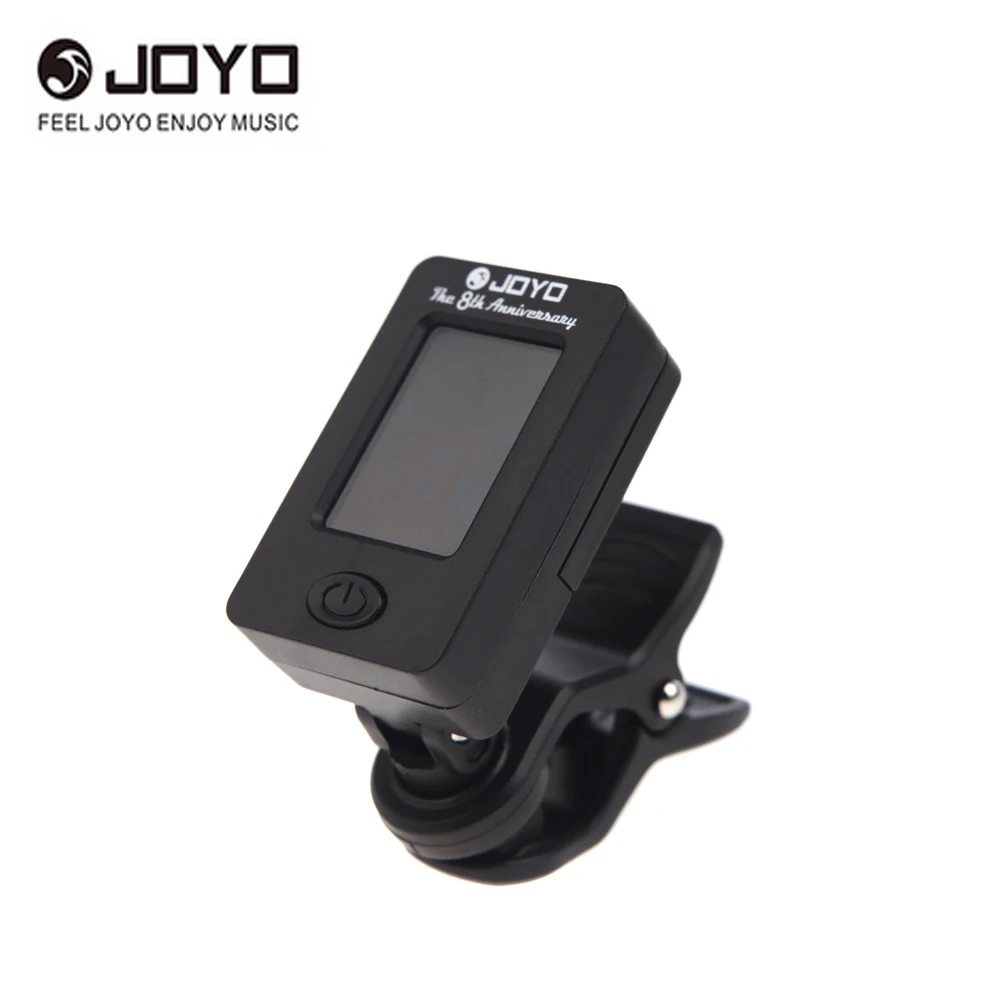 Цифровой мини-тюнер JOYO JT-01 с ЖК-экраном для хроматической гитары бас скрипки