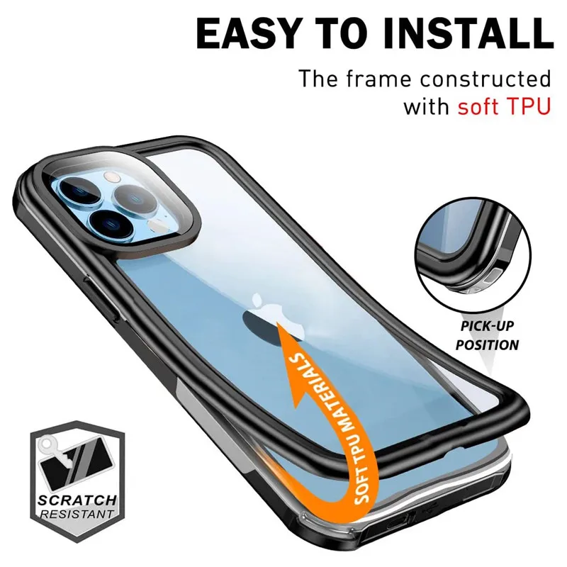 IP68 герметичный водонепроницаемый чехол для телефона iPhone 11 12 13 Pro Max Дайвинг