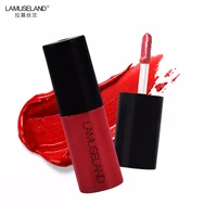 waterproof long lasting matte mini lip gloss 12 colors liquid lipstick travel suit 3 5g lip makeup brand lamuseland l18l11