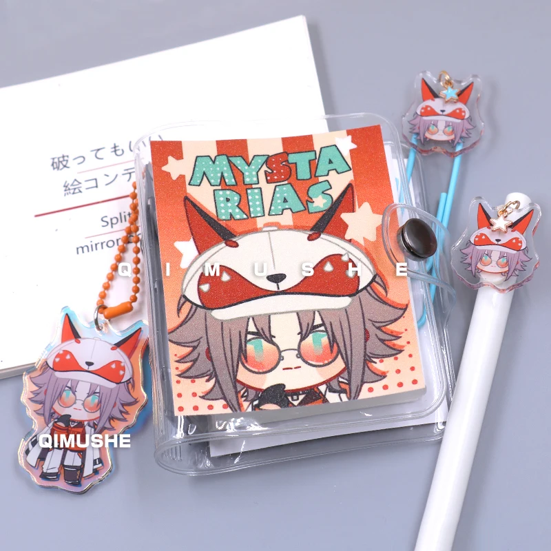 Аниме Luxiem VTuber Vox Akuma хита Rias студенческий мини-блокнот для записей дневник