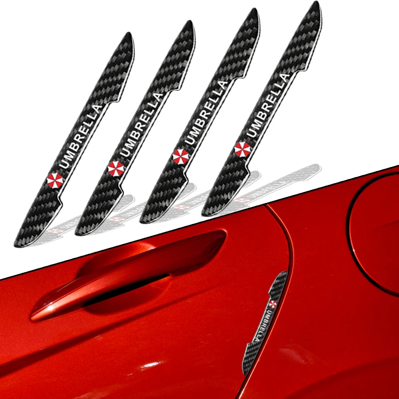 

4pcs Car Door Edge Anti Scratch Protection Strips Bumper Sticker for BMW E92 E36 E60 E90 E46 E39 E70 F10 F20 F30 X5 Accessories